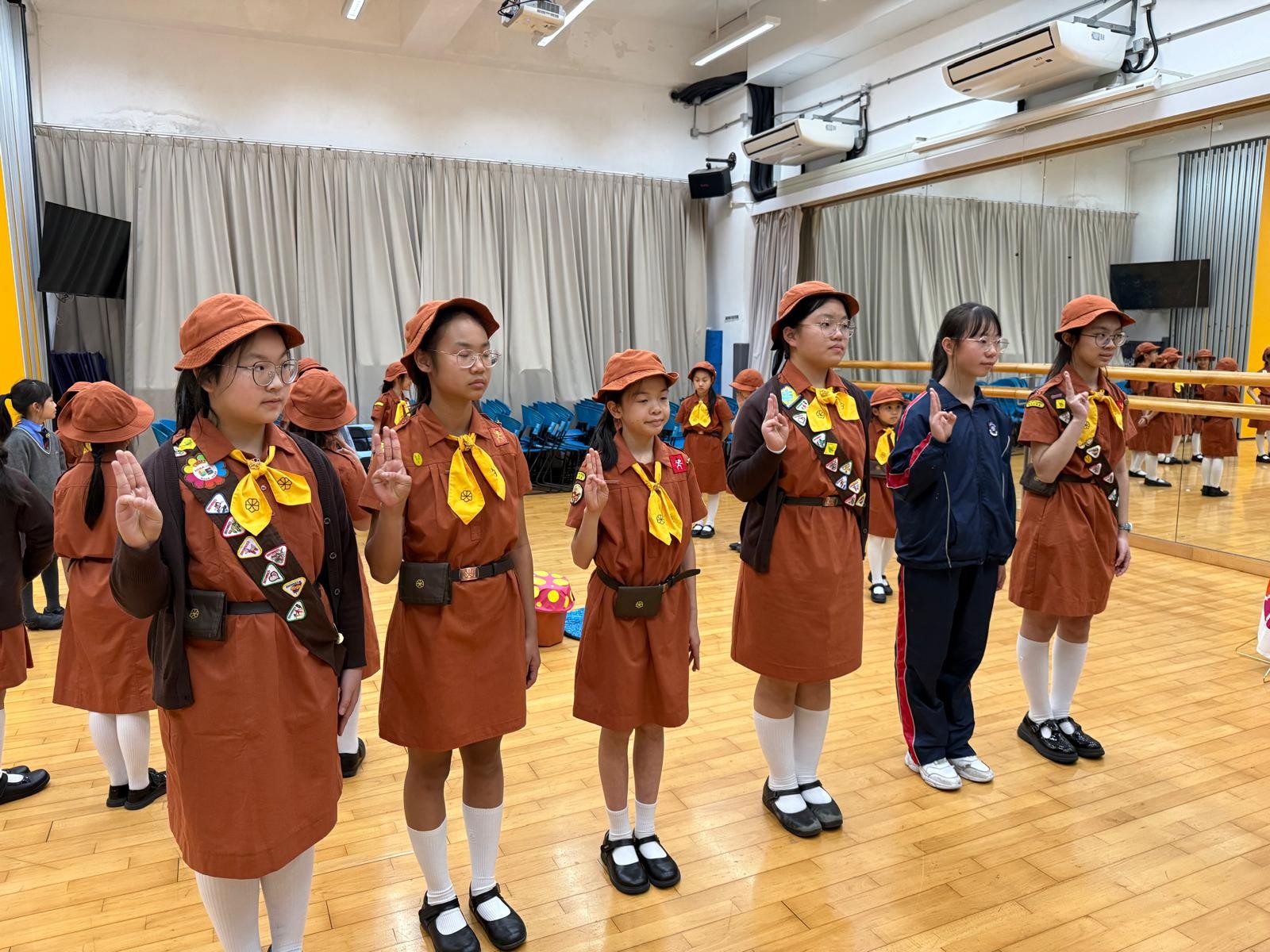 香港小女童軍宣誓儀式2026